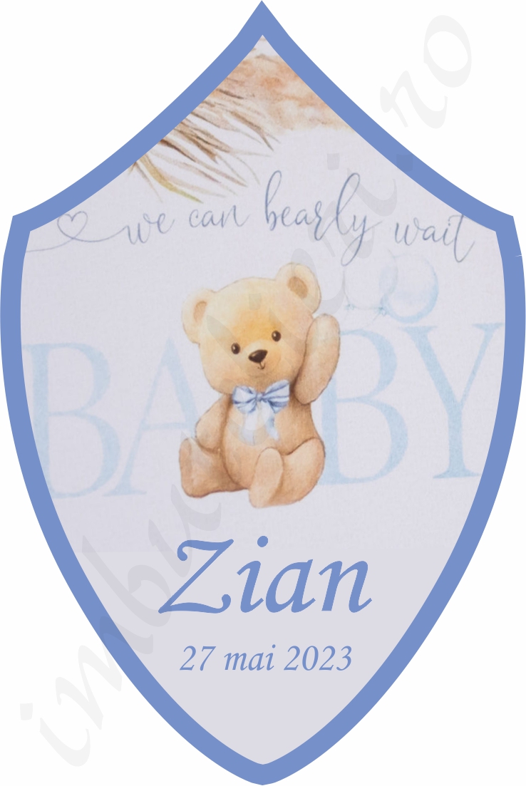 Eticheta autocolanta botez 3