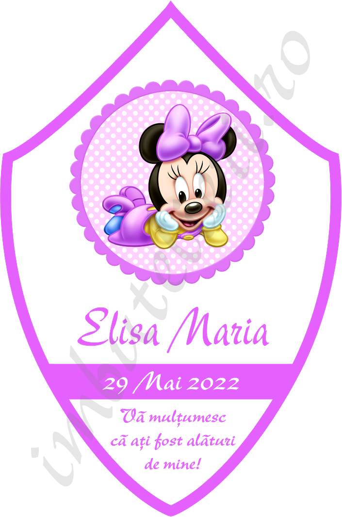 Eticheta autocolanta botez 4