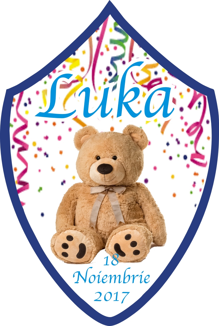 Eticheta autocolanta botez 5