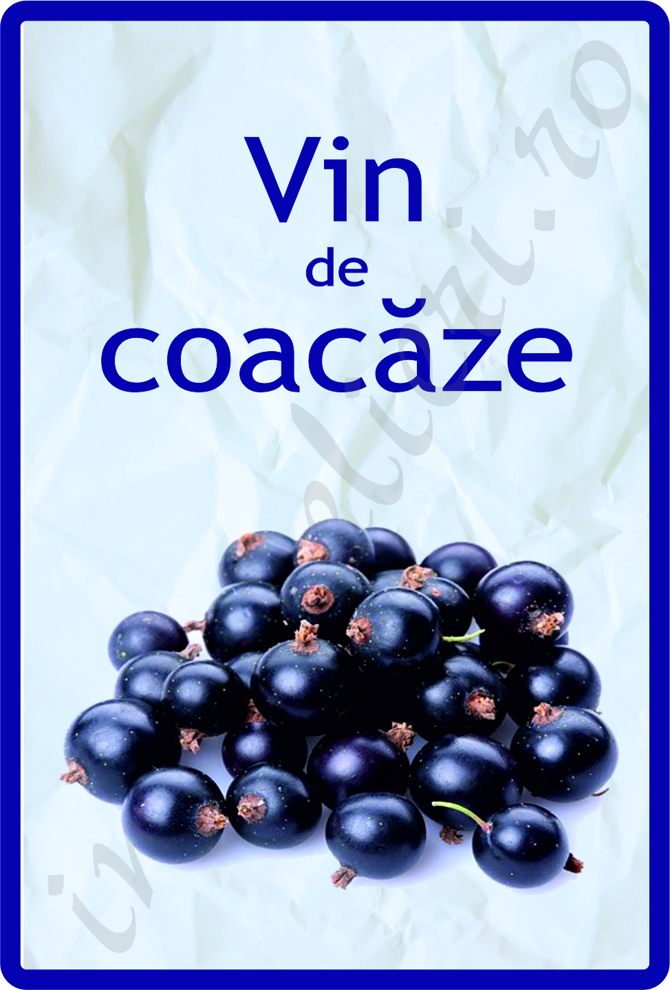 Eticheta autocolanta coacaze 1