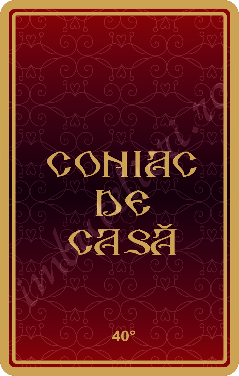 Eticheta autocolanta coniac 1