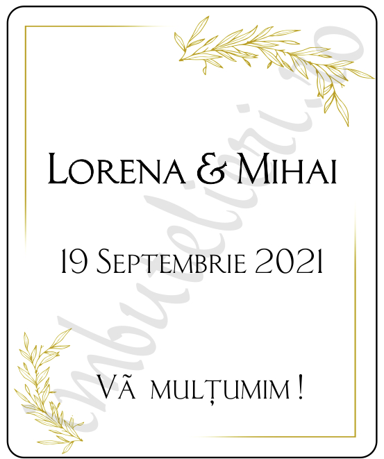 Eticheta autocolanta vintage 2