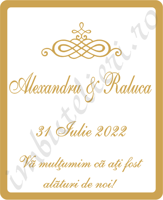 Eticheta autocolanta vintage 9