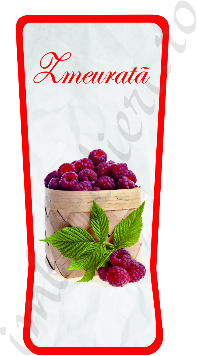 Eticheta autocolanta zmeura 2