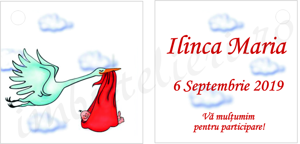 Eticheta carton botez 5