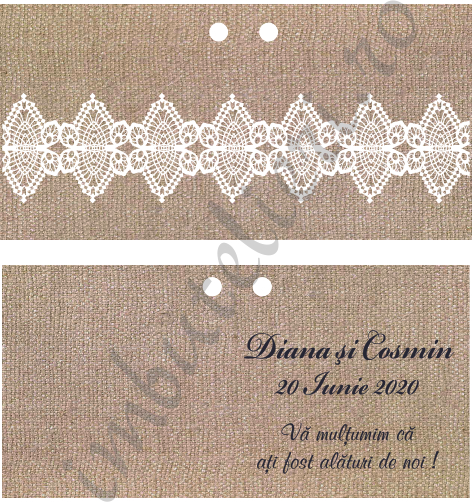 Eticheta carton nunta 4