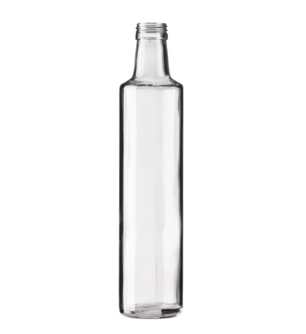 Sticla 250 ml Dorica flint cu filet