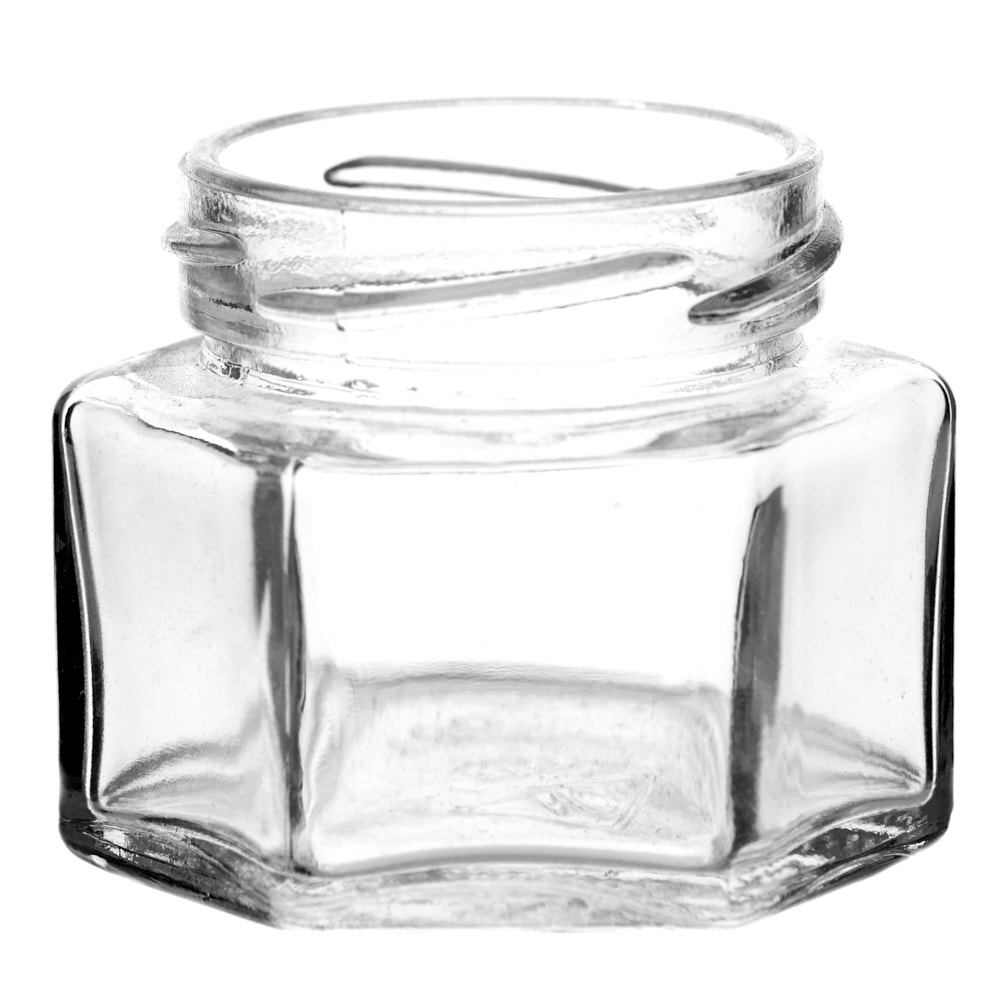 Borcan 106 ml Hexagonal