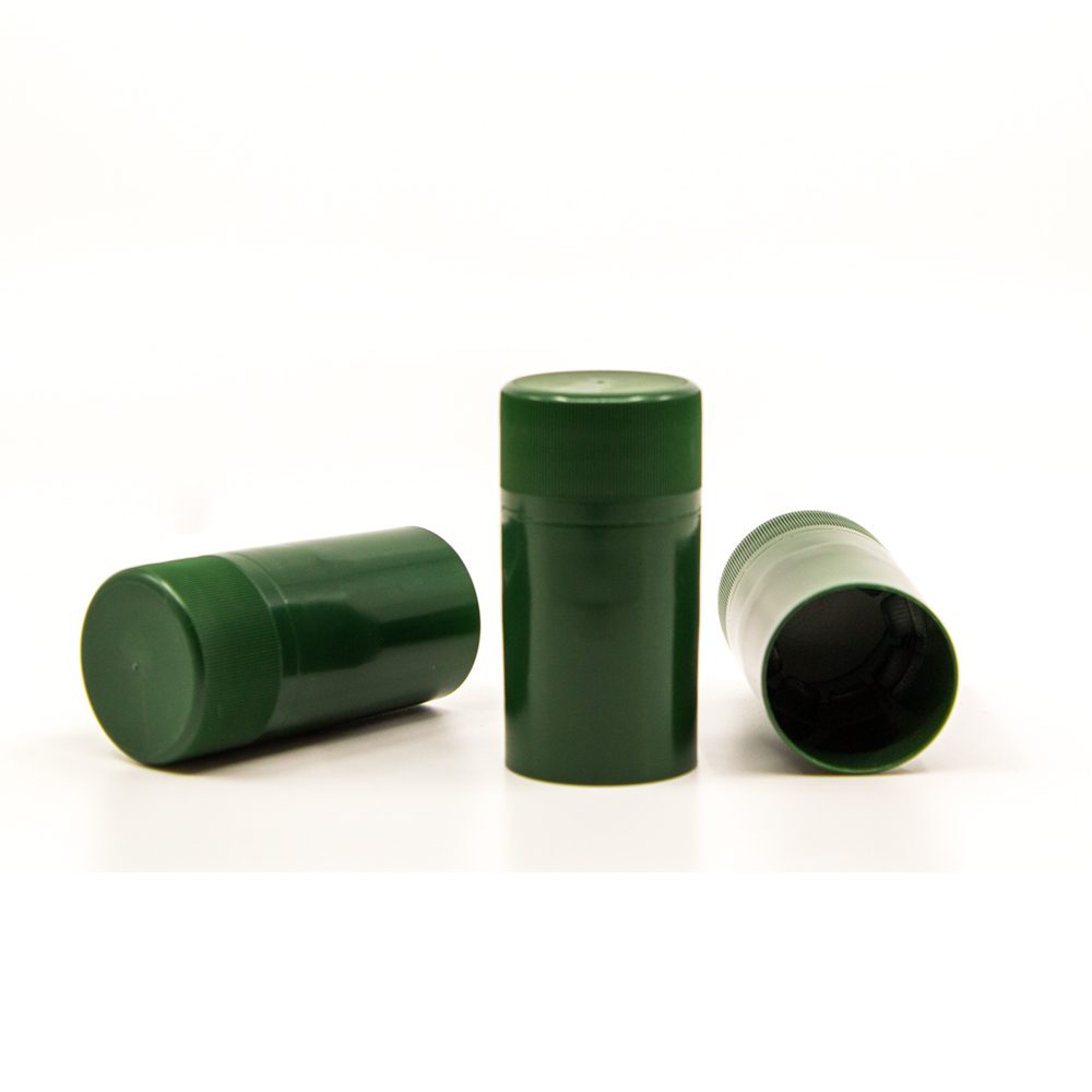Capac de plastic cu filet 30x60 mm verde