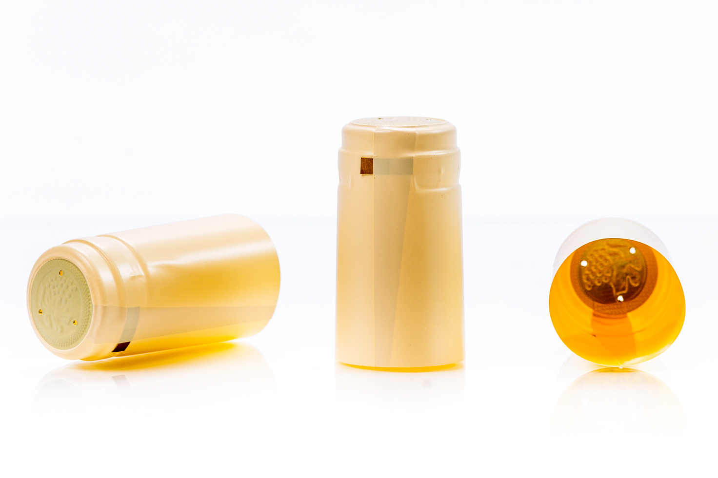 Capison termocontractibil PVC 31x60 mm crem