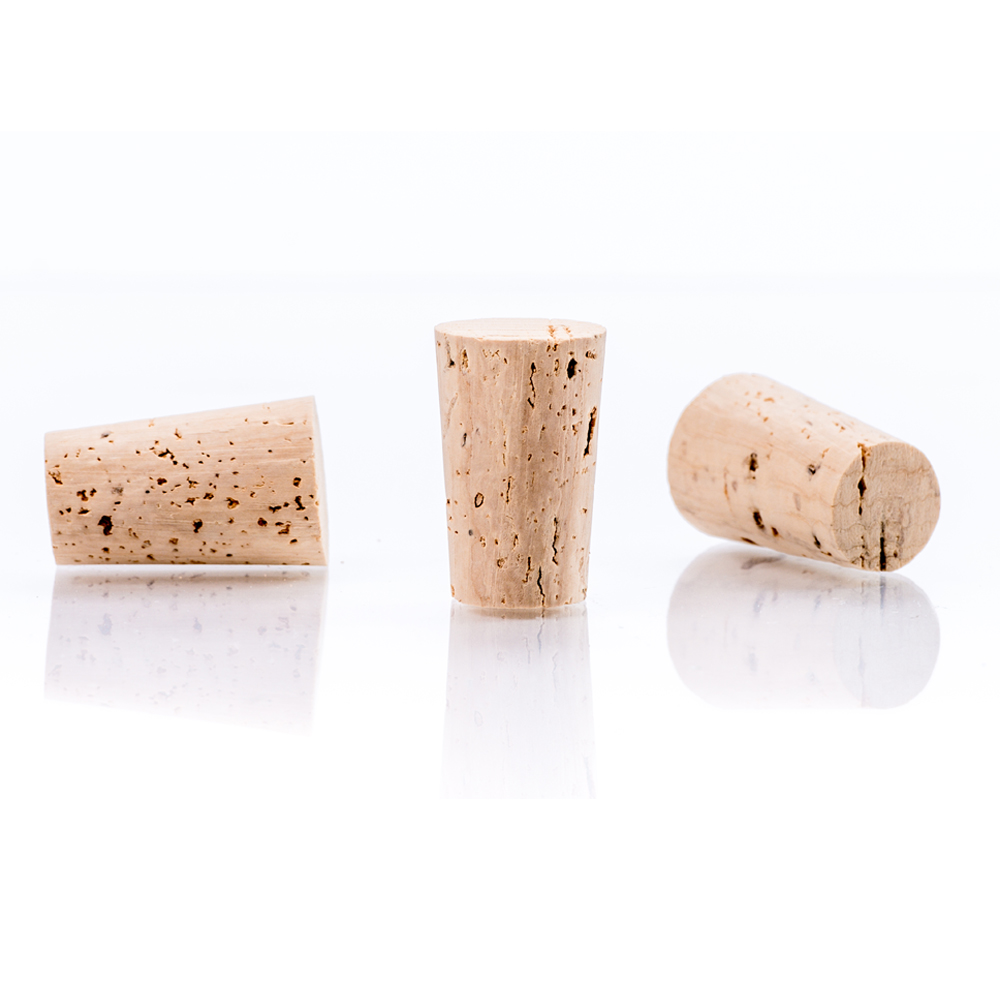 Dop conic de pluta naturala 32x20/16 mm