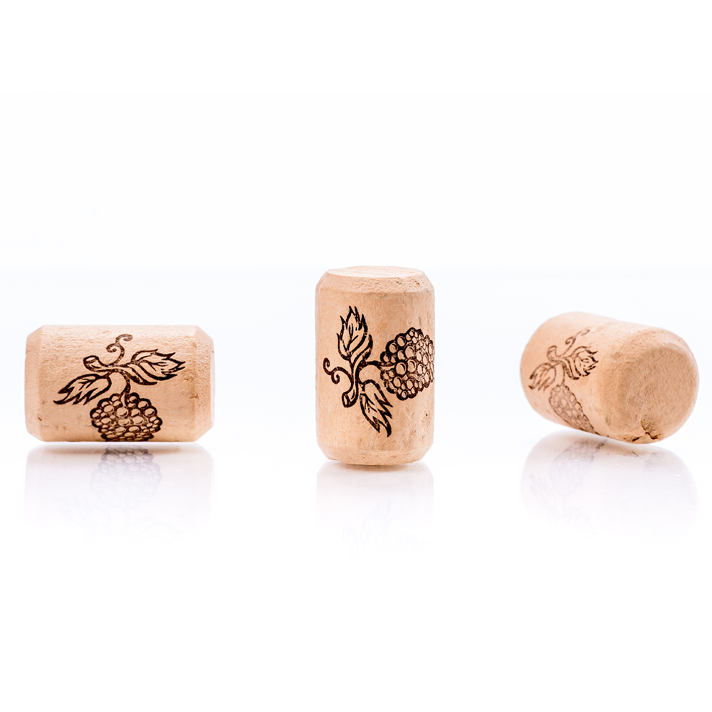 Dop de pluta naturala colmatata 38x24 mm