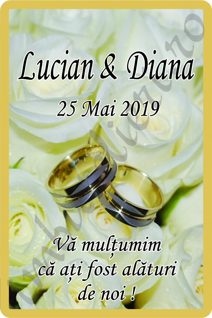 Eticheta autocolanta floral 9