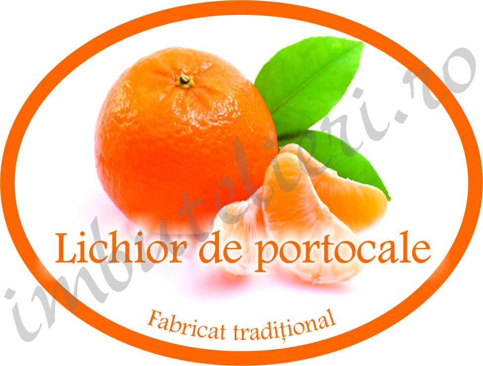 Eticheta autocolanta portocale 1