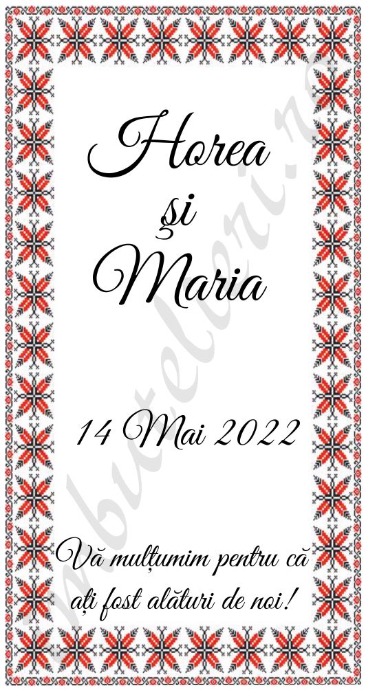 Eticheta autocolanta traditional 2