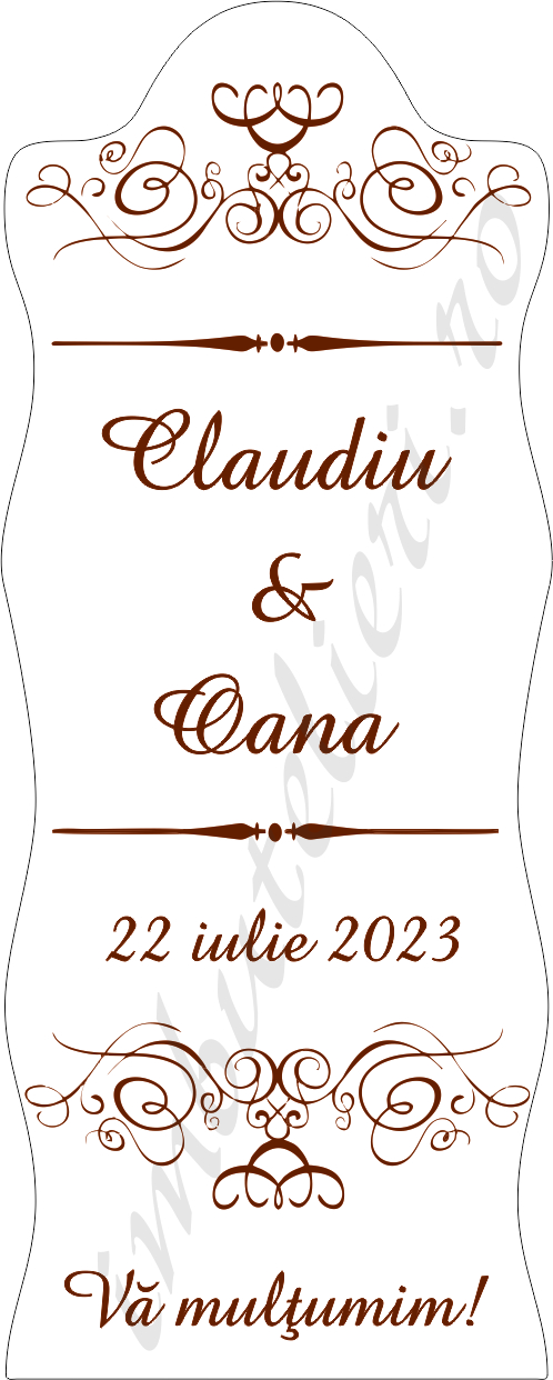 Eticheta autocolanta vintage 12