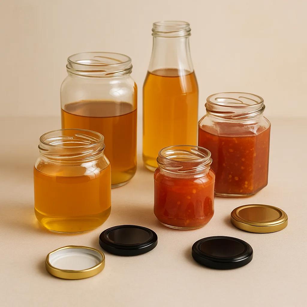 Borcane pentru miere, dulcețuri și conserve – închidere Twist-Off